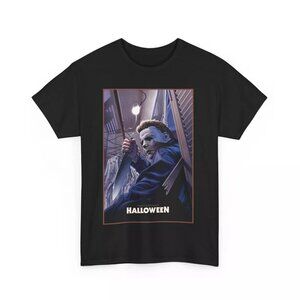 Halloween Movie John Carpenter Michael Myers Horror Fan Gift Graphic T-Shirt 05